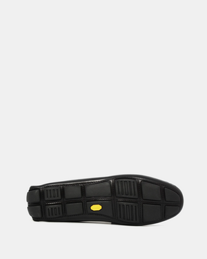 Black Leather Driving Shoes