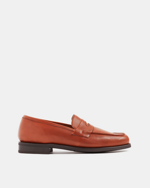 Brown Soft Leather Loafer