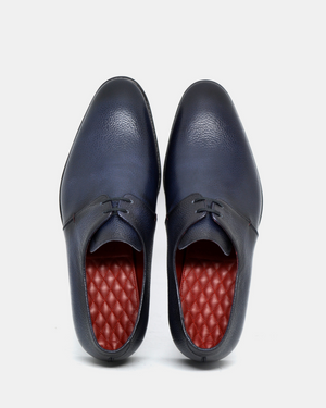 SAMPLE - Noah Navy Pebble Grain - Chelsea