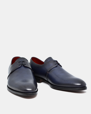 SAMPLE - Noah Navy Pebble Grain - Chelsea
