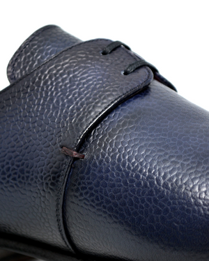 SAMPLE - Noah Navy Pebble Grain - Chelsea