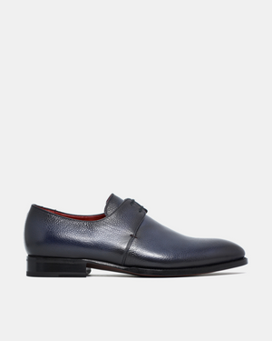 SAMPLE - Noah Navy Pebble Grain - Chelsea