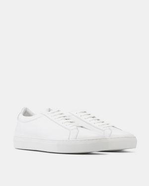 White Low Kick Dress Sneaker