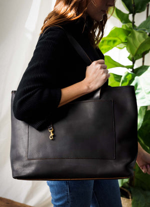 The Oversized Leather Tote