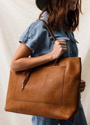 The Oversized Leather Tote