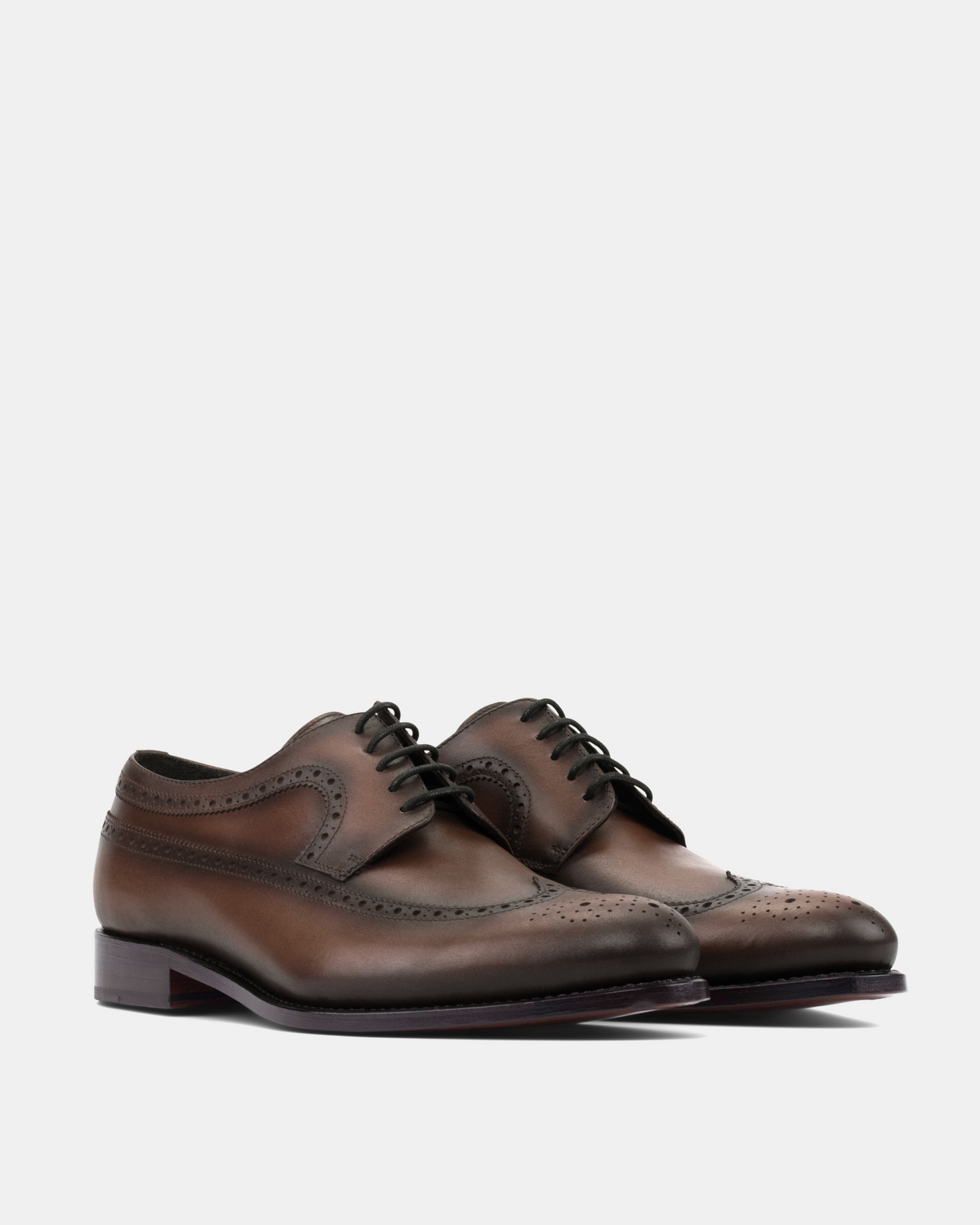 Alex Brown Calf Wingtip Derby - 675