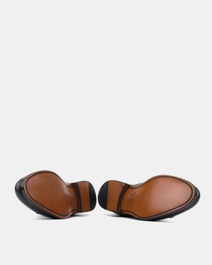 Alex Black Calf Wingtip Derby - 675