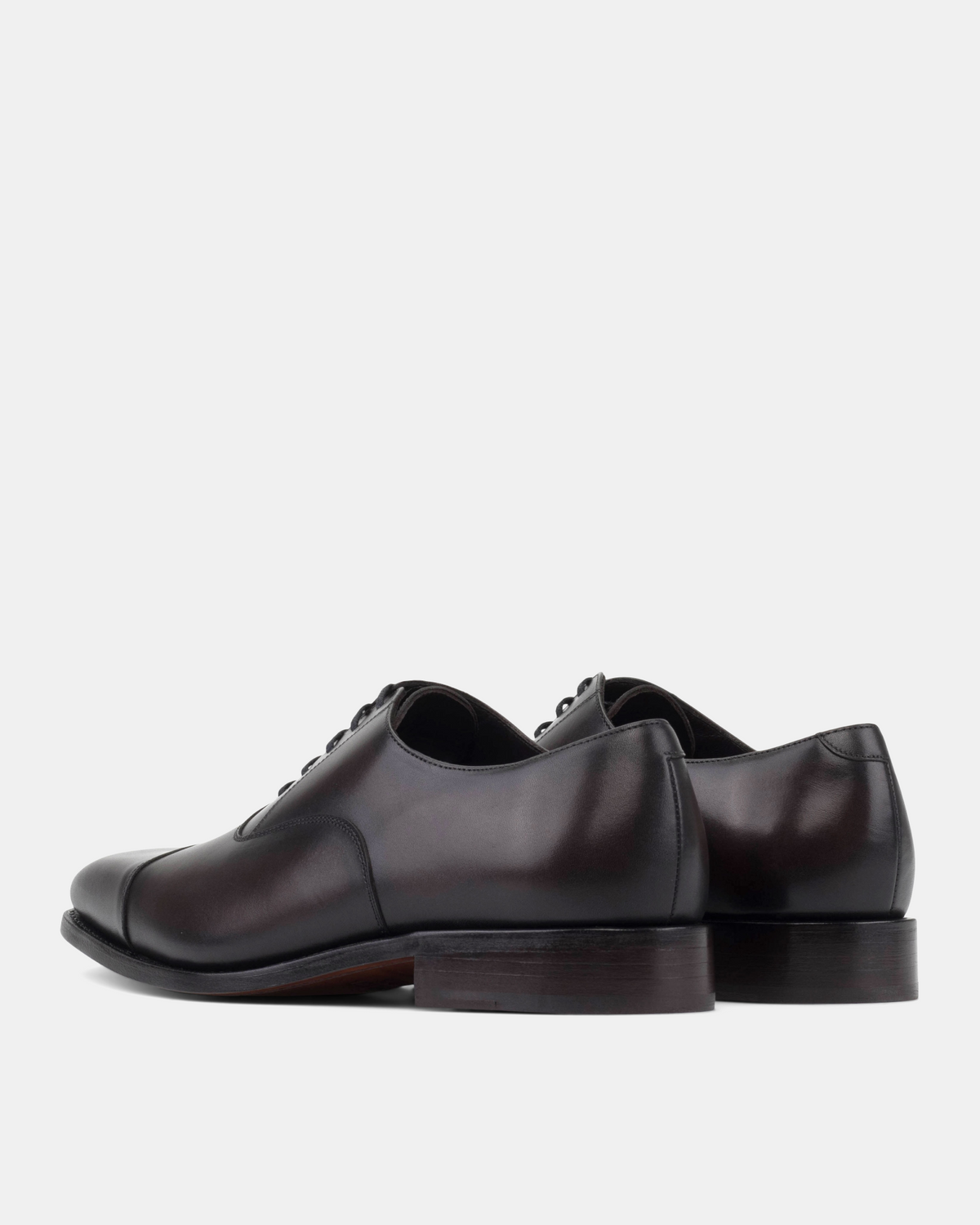 Ashford Dark Brown Cap Toe Oxford - 722
