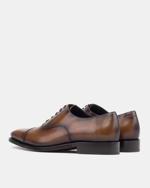 Ashford Cognac Cap Toe Oxford - 722