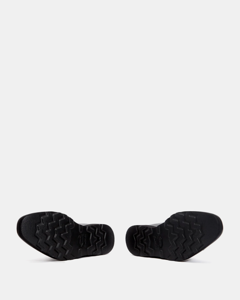 Black Lightweight Monk Strap Shoe