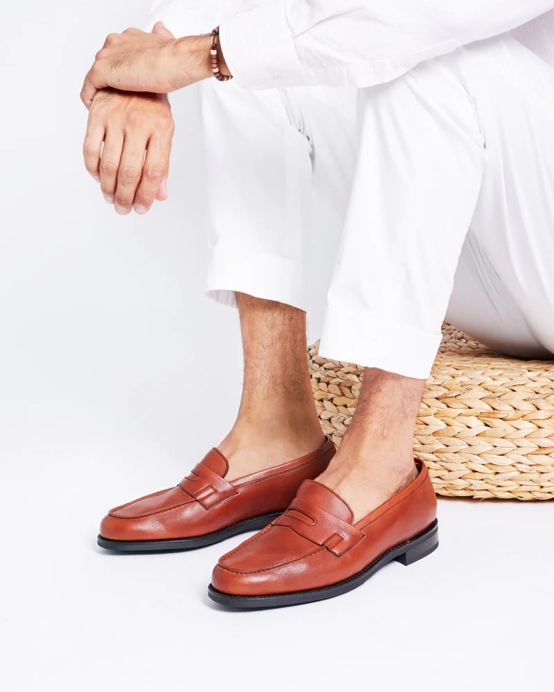 Embellished Wedge Heels (Loafers) – Marc Loire