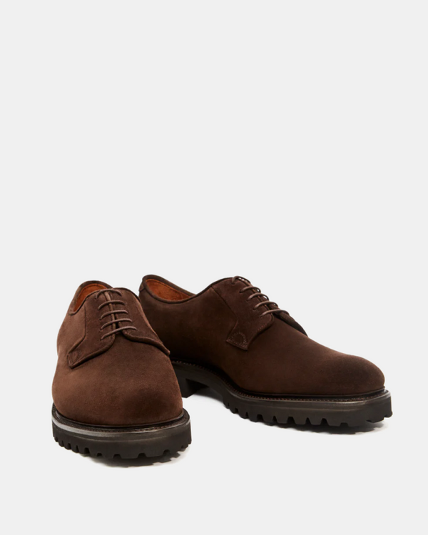 Leather & Suede Split-Toe Derby Shoes - UNION by Civardi