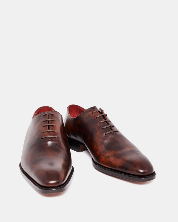 Museum Brown Wholecut Oxford Dress Shoe - Cobbler Union