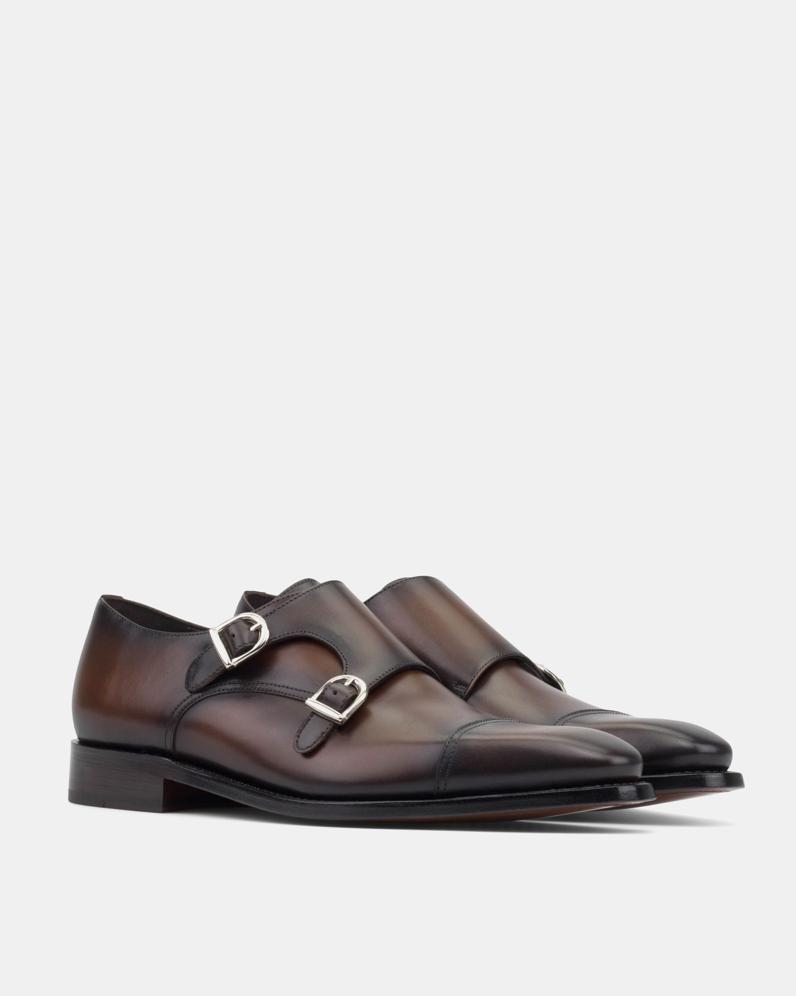 Francis Brown Double Monk Strap - 722