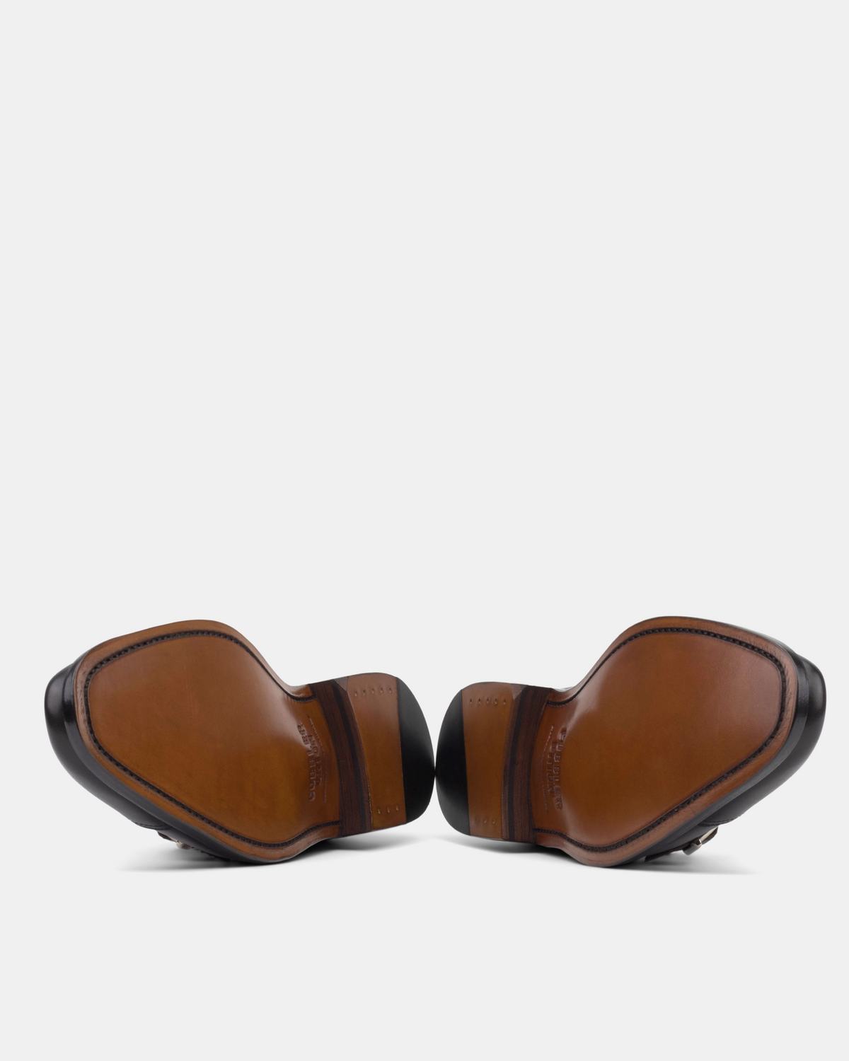 Francis Black Calf Double Monk Strap - 722