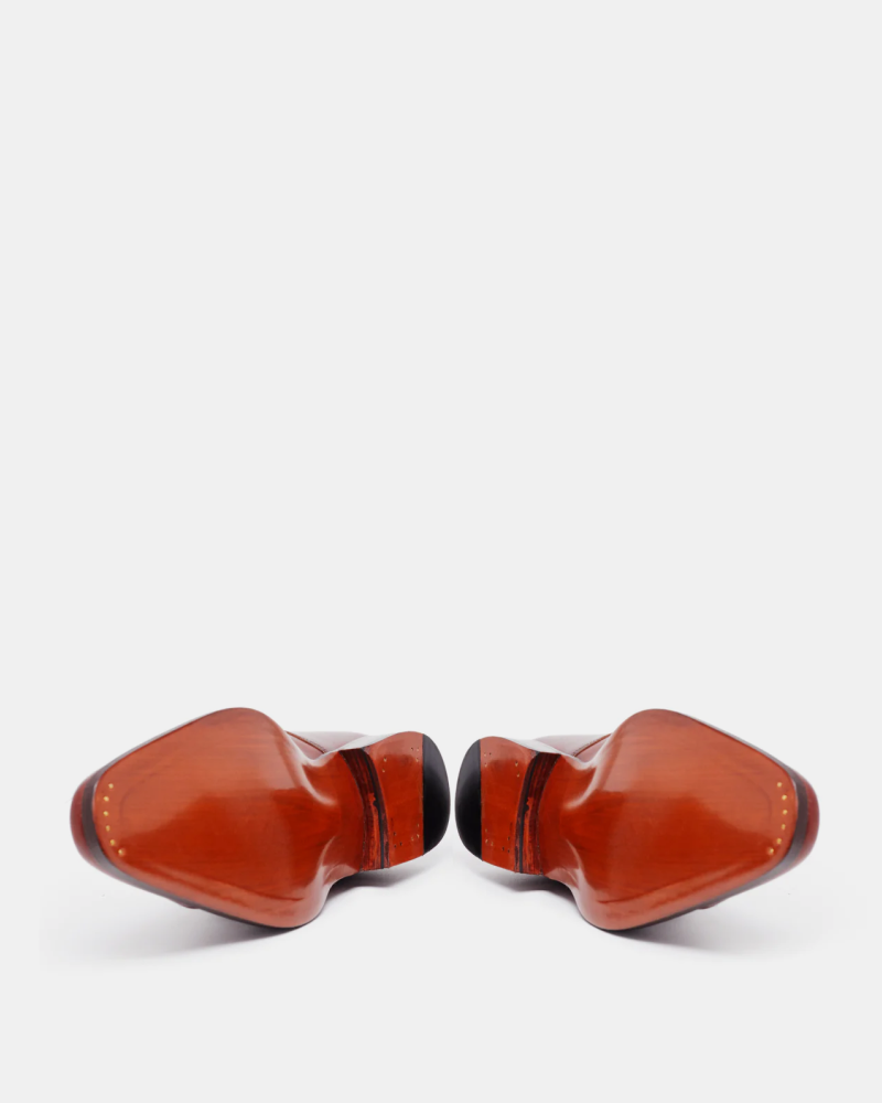 Museum Cognac Cap Toe Oxford Dress Shoe