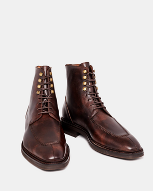 Museum Brown Split Toe Boot