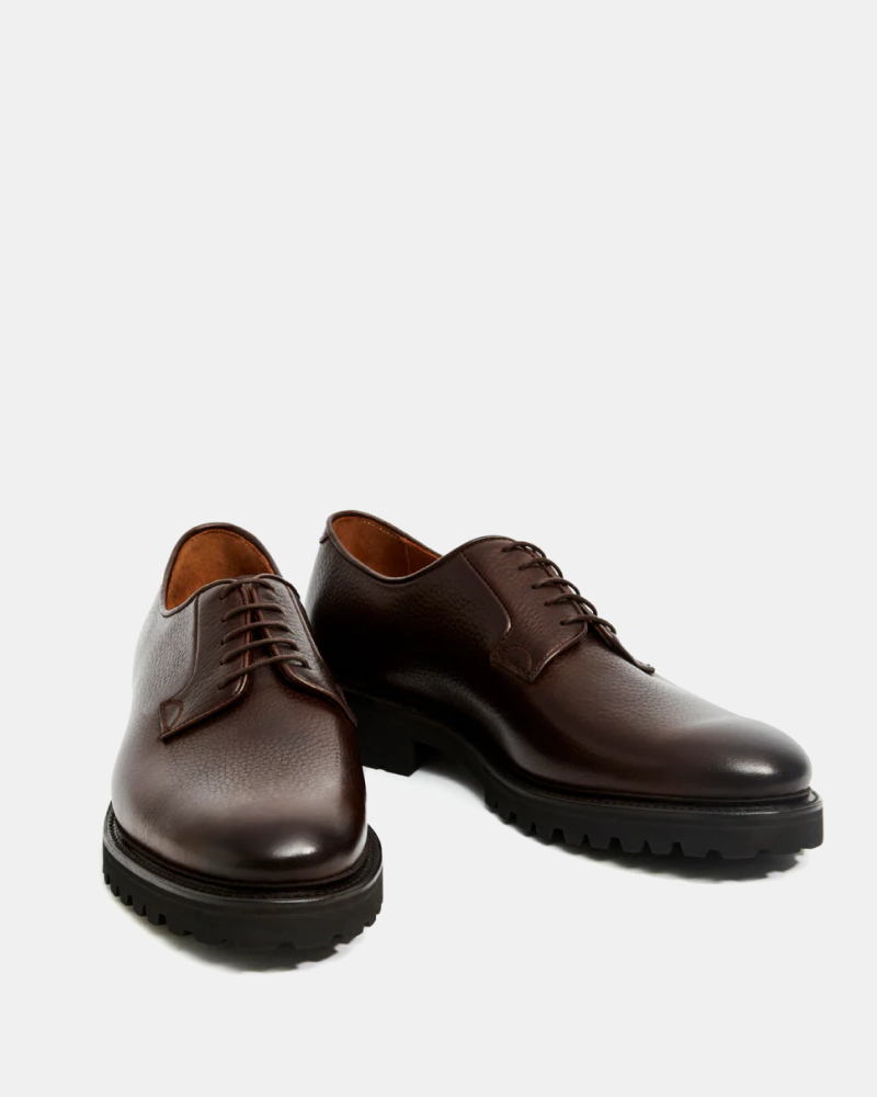 Dark Brown Derby Shoe - Cobbler Union