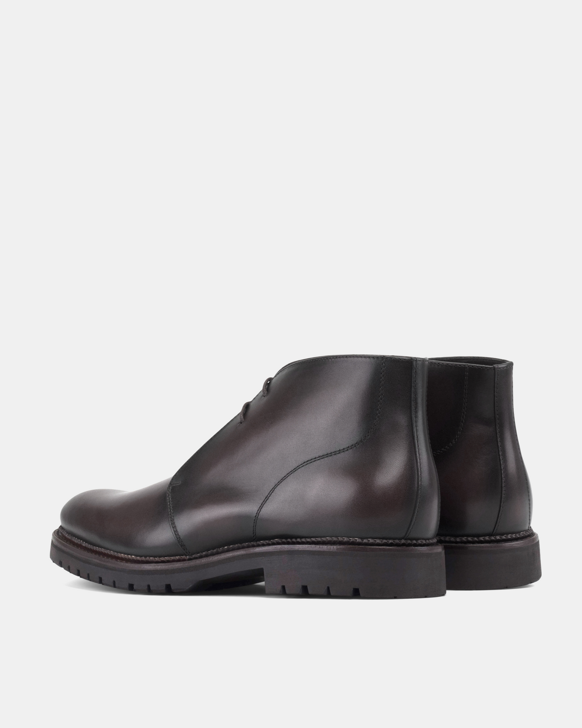 Dark Brown Chukka Commando - 675