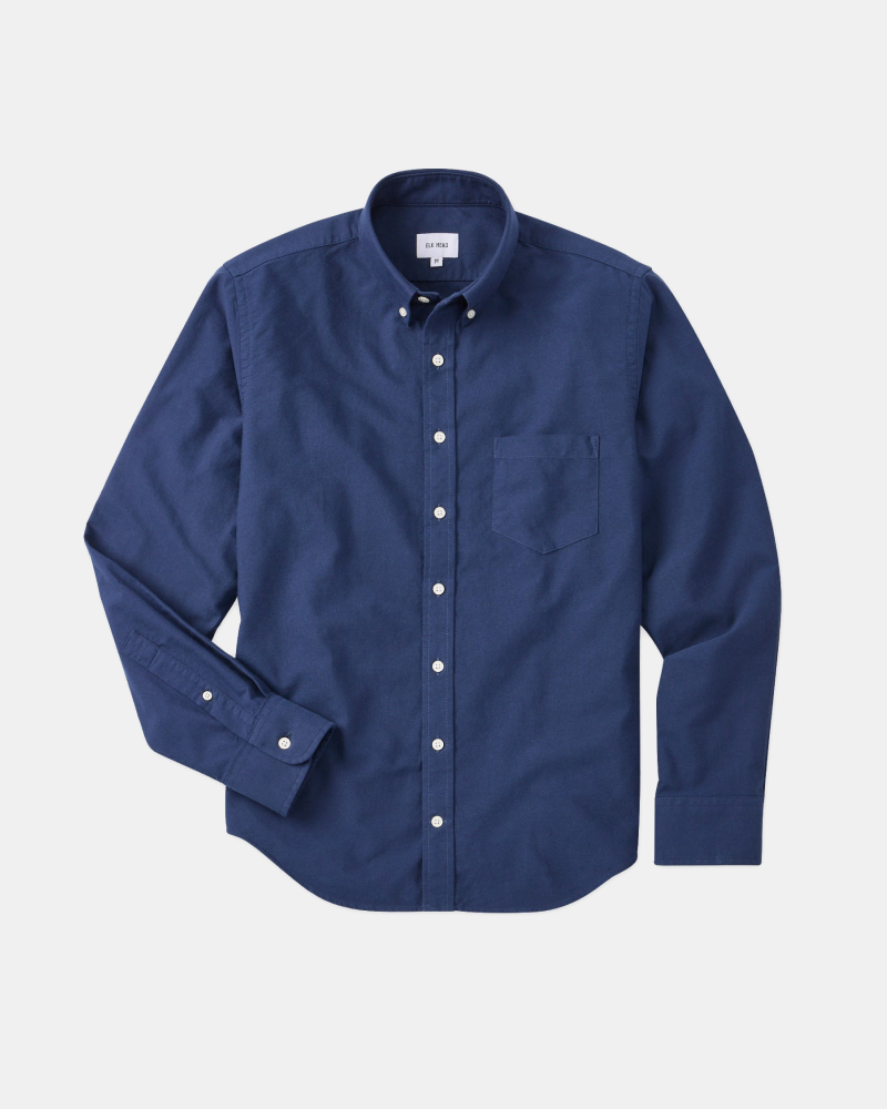 Dark blue hot sale oxford shirt