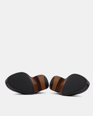Smith Cognac with Half-Rubber Soles - 722