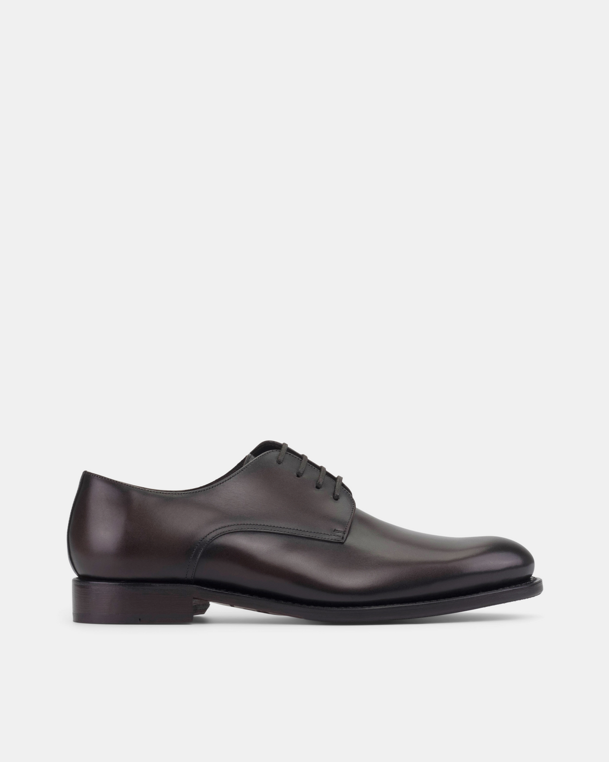 Marco Derby in Dark Brown Calf - 675