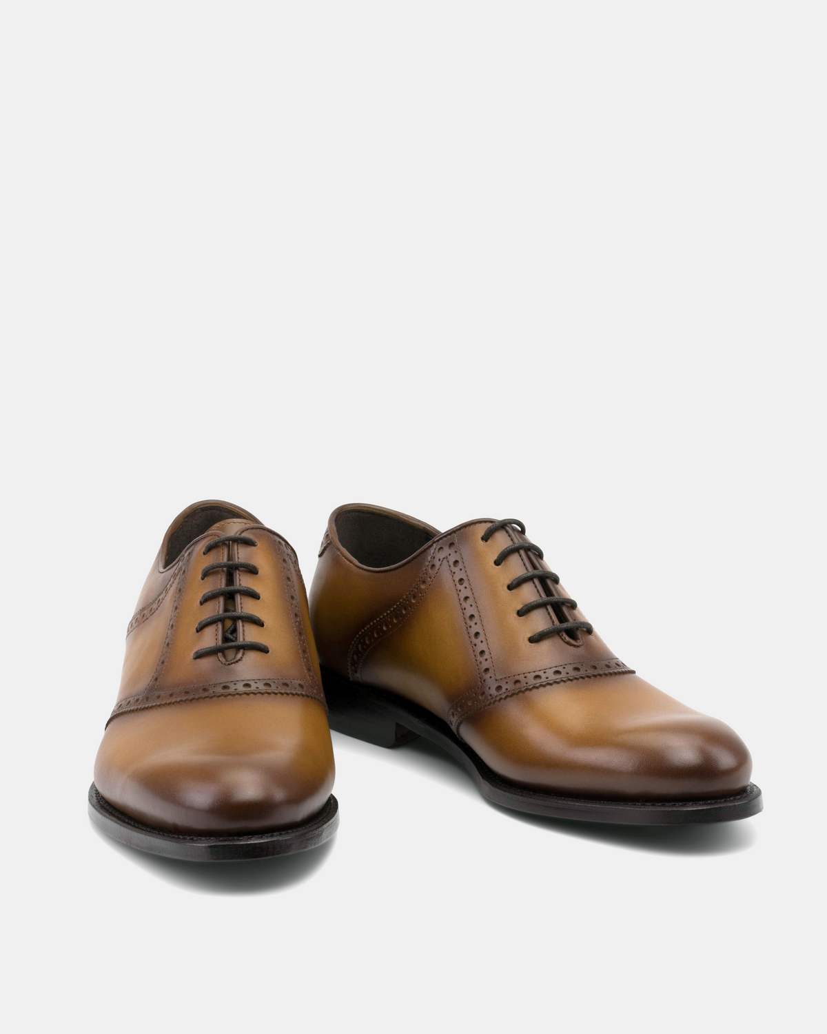 Martin Cognac Saddle Oxford - 675