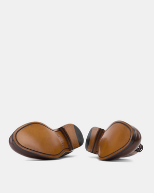 Martin Cognac Saddle Oxford - 675