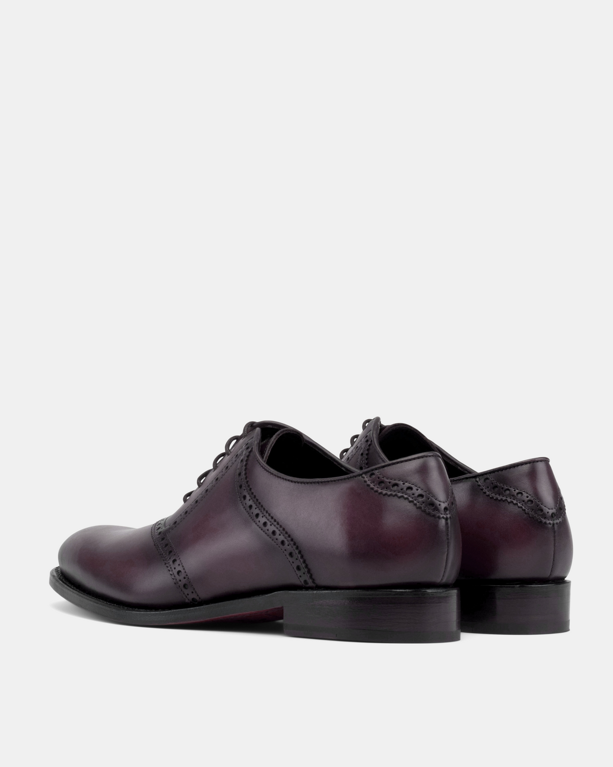 Martin Oxblood Saddle Oxford - 675