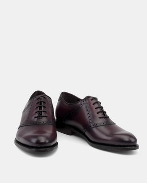 Martin Oxblood Saddle Oxford - 675