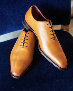 Mustard Patina Wholecut Oxford