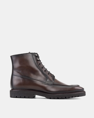 Moc Boot Dark Brown Calf - 722