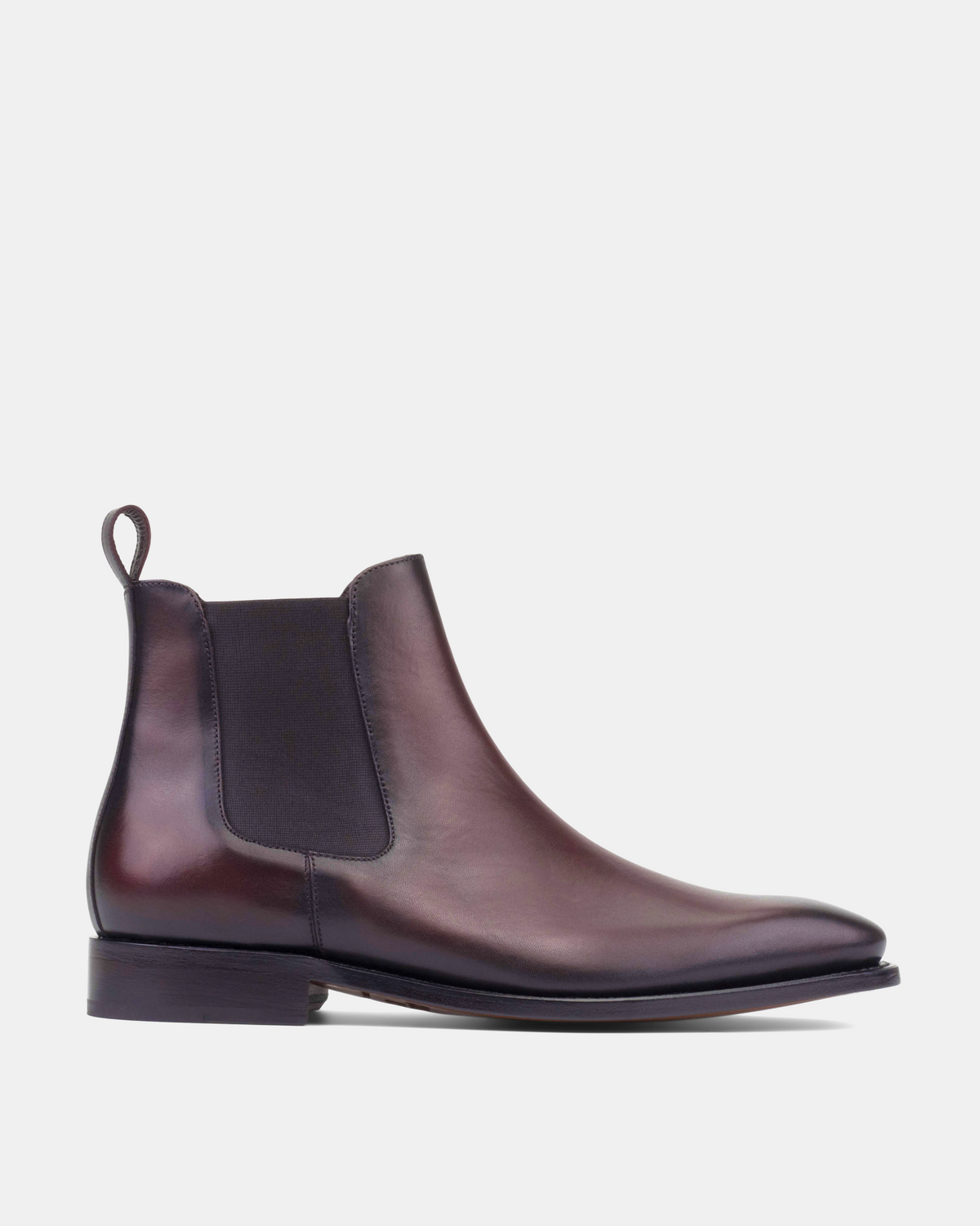 Bennett Oxblood Chelsea Boot with Half-Rubber Soles - 722