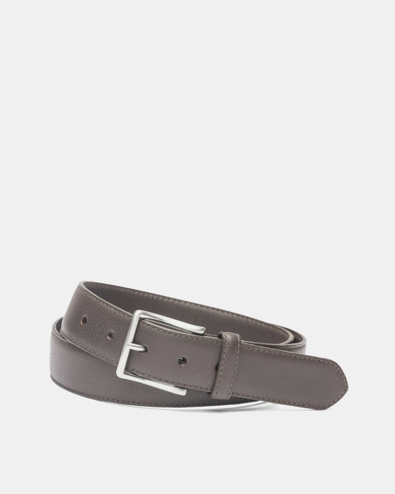 Reversible Coated Leather Belt