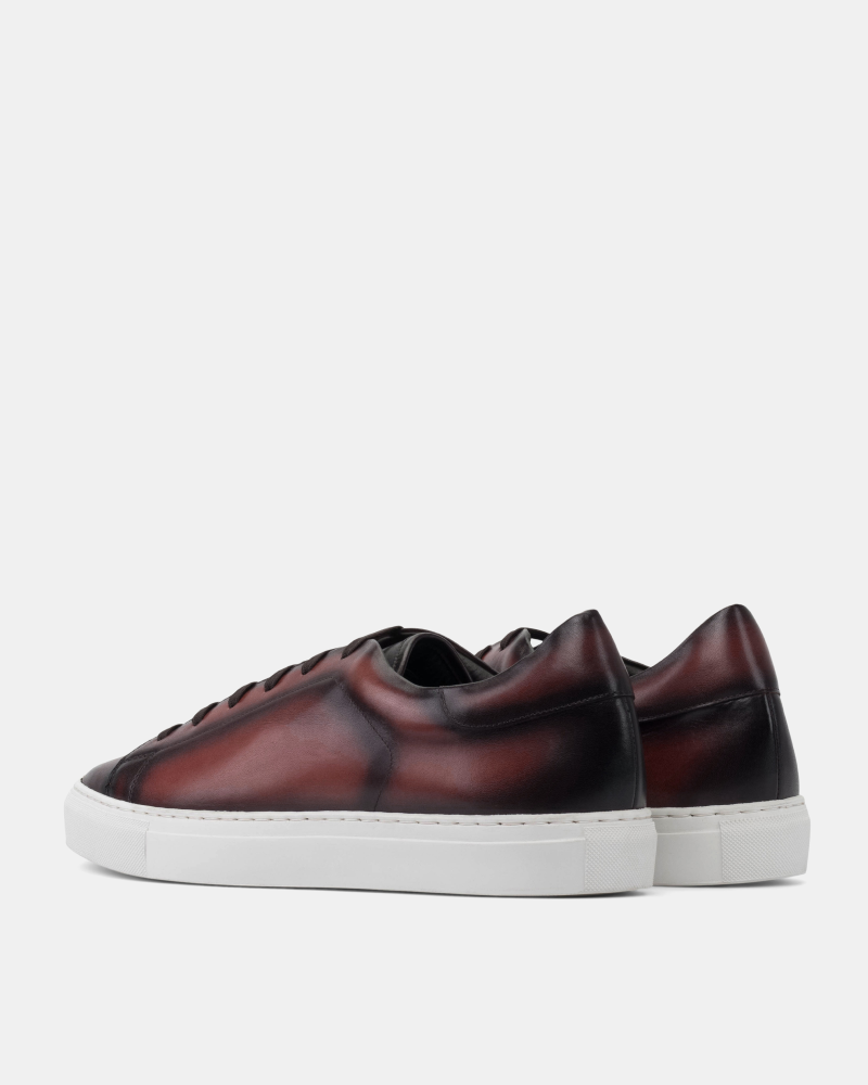 Red Leather Dress Sneaker