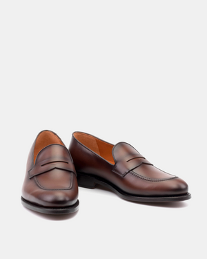 Smith Brown Calf Penny Loafer - 675