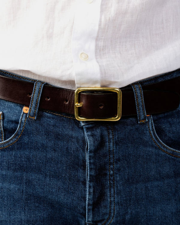 Standard Brown Bridle Leather Belt - Cobbler Union