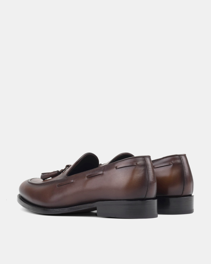 Thomas Brown Calf with Half-Rubber Soles - 675