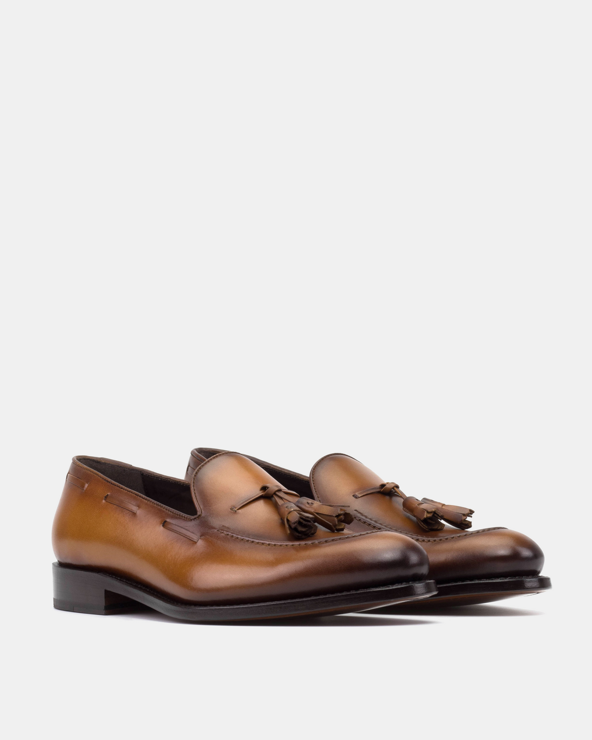 Thomas Cognac Tassel Loafer - 675