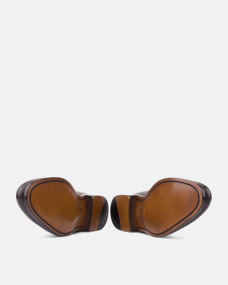 Thomas Dark Brown Tassel Loafer - 675