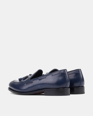 Thomas Navy with Half-Rubber Soles - 675