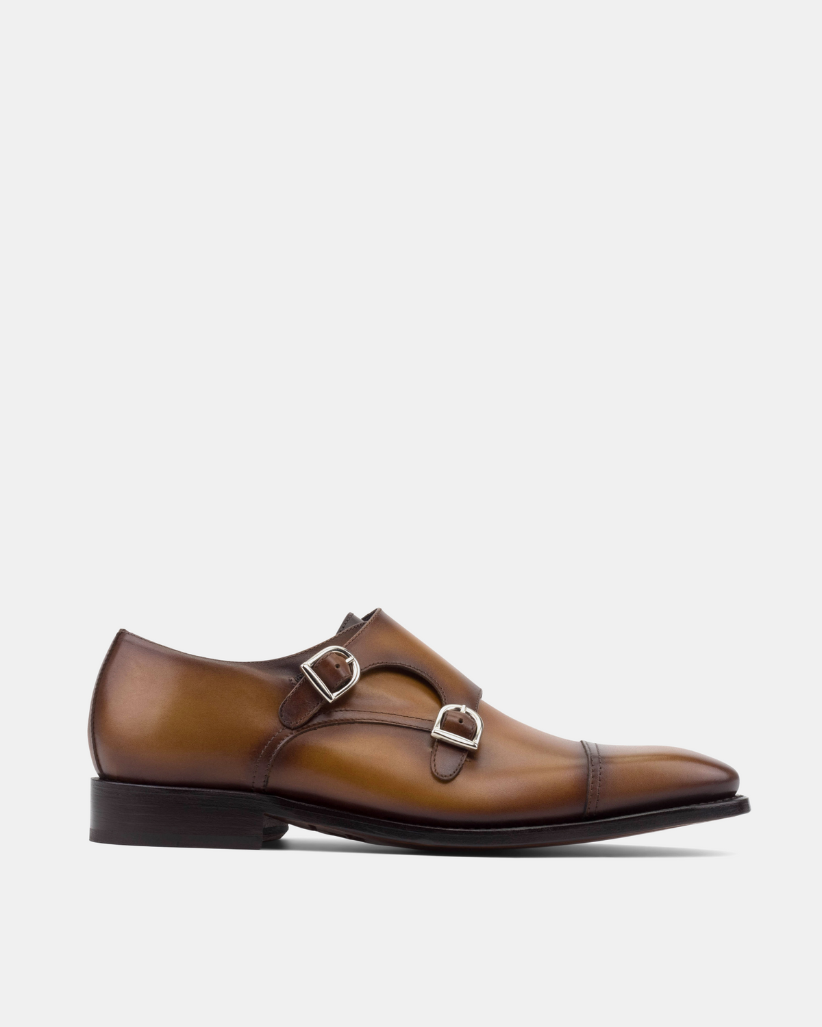 Francis Tobacco Double Monk Strap - 722