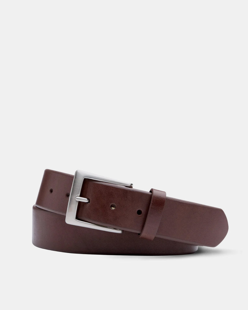 Venice Calf Belt in Chocolate Leather - Cobbler Union