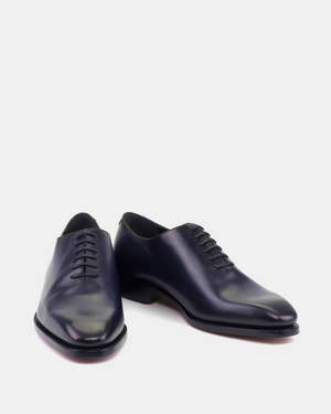 Vincent Navy Wholecut with Half-Rubber Soles - 722