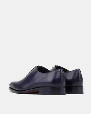 Vincent Navy Wholecut with Half-Rubber Soles - 722