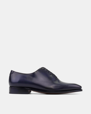 Vincent Navy Wholecut with Half-Rubber Soles - 722