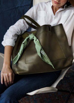 The Oversized Leather Tote