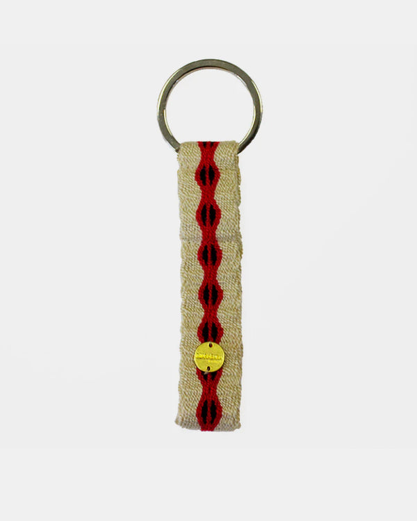 Luxury Leather Keychain for Keys. Exotic Leather Keychain. Key