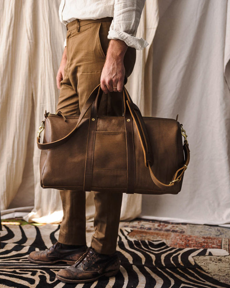 Leather Duffle Travel Bag – WP Standard